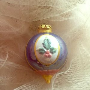 Hand painted Christmas or ornament from England